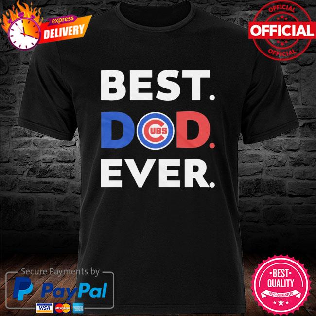 Chicago Cubs Greatest Dad T Shirt MLB Genuine Merchandise Size XL