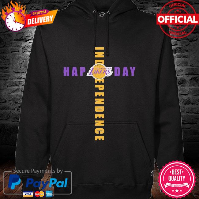 NBA Los Angeles Lakers independence happy day Jesus hoodie