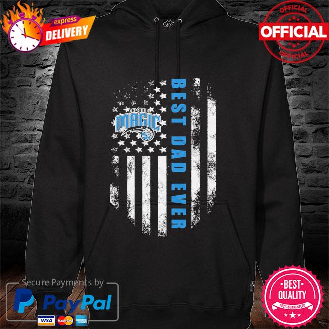 NBA Orlando Magic best dad ever American flag hoodie