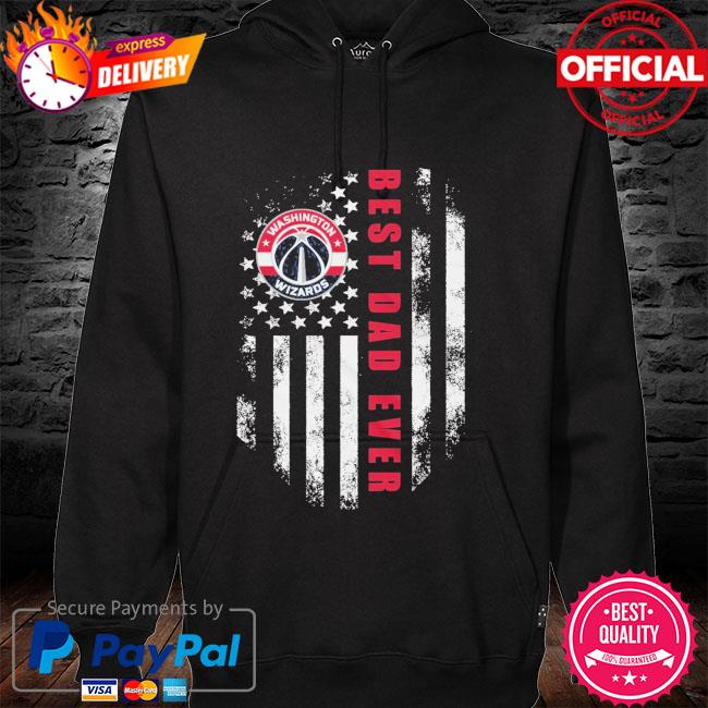 NBA Washington Wizards best dad ever American flag hoodie