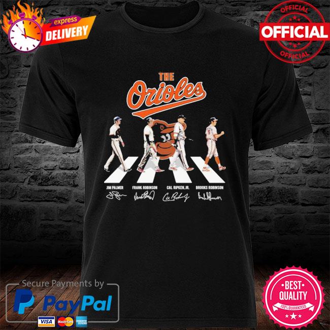 The Baltimore Orioles Abbey Road Signatures Shirt,Sweater, Hoodie, And Long  Sleeved, Ladies, Tank Top