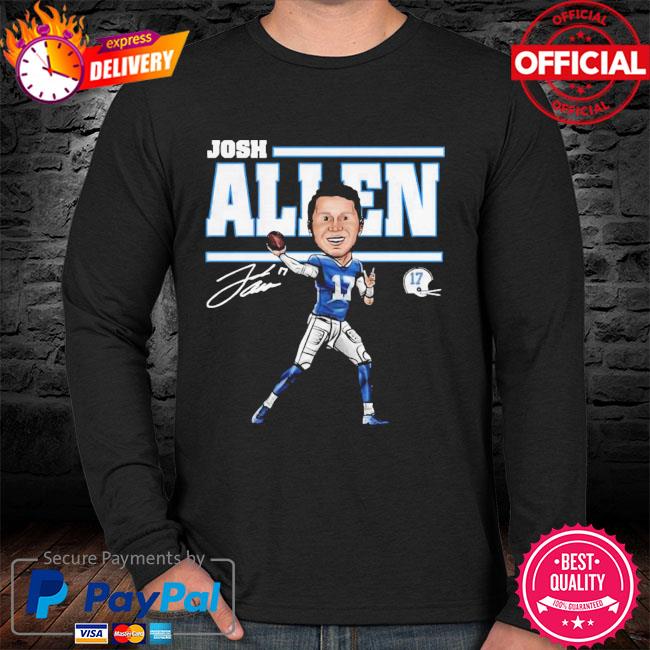 Josh Allen Cartoon Tee Buffalo Bills Mafia Shirt 