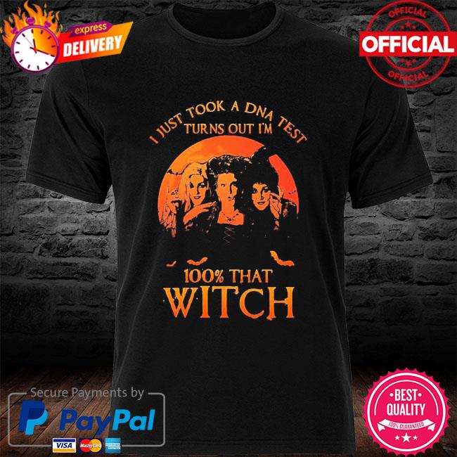 i just took a dna test shirt hocus pocus