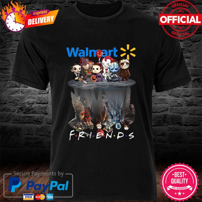 Chibi Horror Character Walmart water reflection friends Halloween shirt, sweater, sleeve and tank