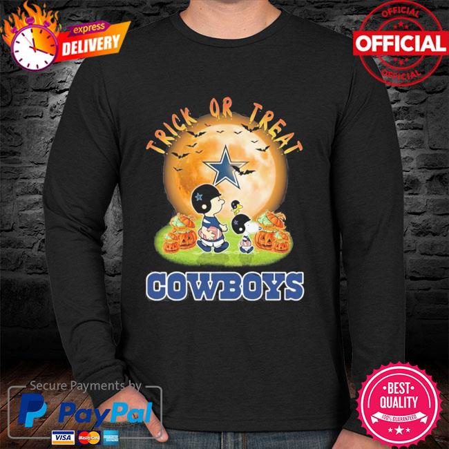 Charlie Brown and Snoopy Dallas Cowboys pumpkin Halloween shirt, hoodie,  sweater, long sleeve and tank top