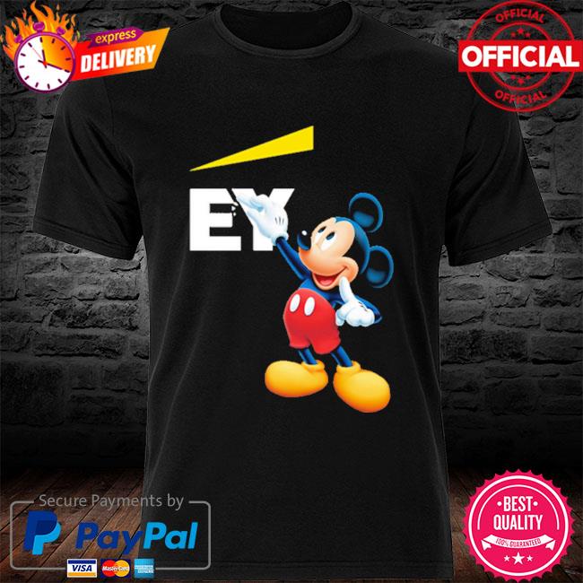 Funny Mickey Mouse EY logo shirt, hoodie, sweater, long sleeve and tank top