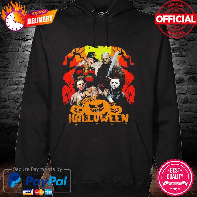 Freddy Jason Michael Myers Loves Minnesota Vikings Pumpkin Head Halloween  3d Hoodie –