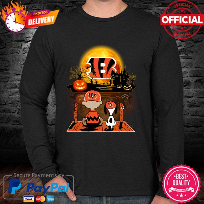 Cincinnati Bengals Snoopy and Charlie Brown Peanuts shirt, hoodie, sweater,  long sleeve and tank top