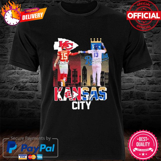 Official Kansas City Chiefs Mahomes 15 Peres 13 signatures shirt, hoodie,  sweater, long sleeve and tank top