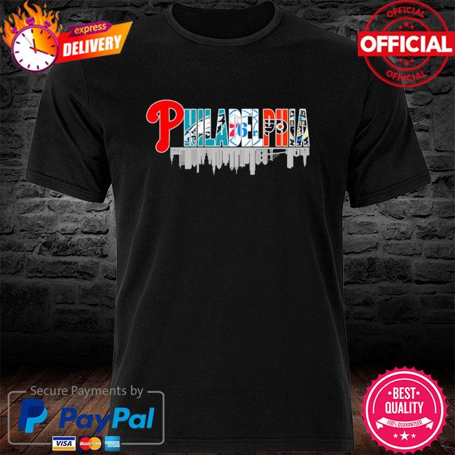 Philadelphia Phillies Eagles 76ers Flyers logo shirt, hoodie, sweater, long  sleeve and tank top
