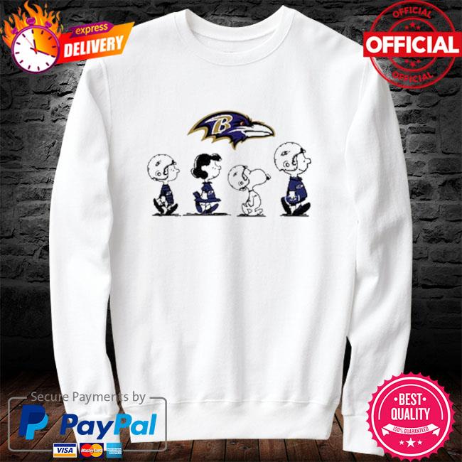 Official Baltimore Ravens Snoopy And Charlie Brown Peanuts Shirt, hoodie,  sweater, long sleeve and tank top