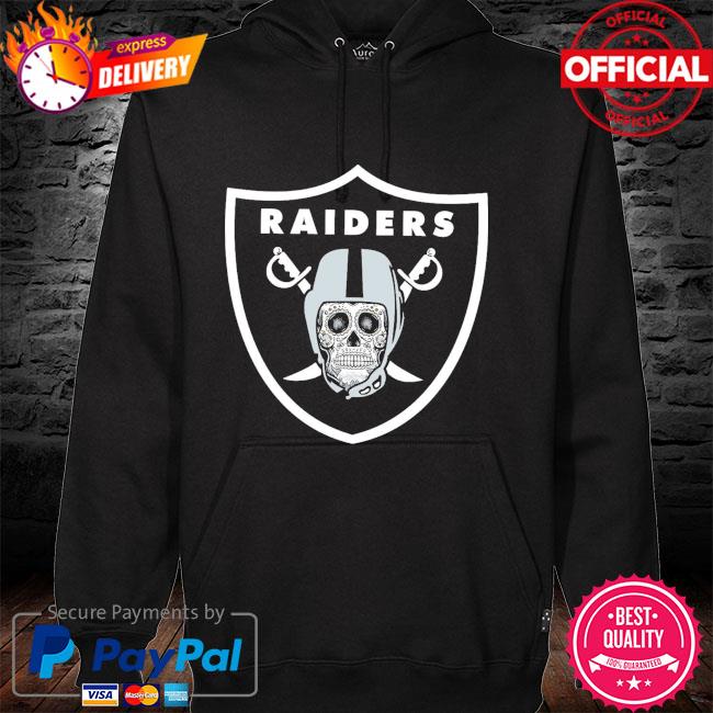 Raiders skull sale hoodie