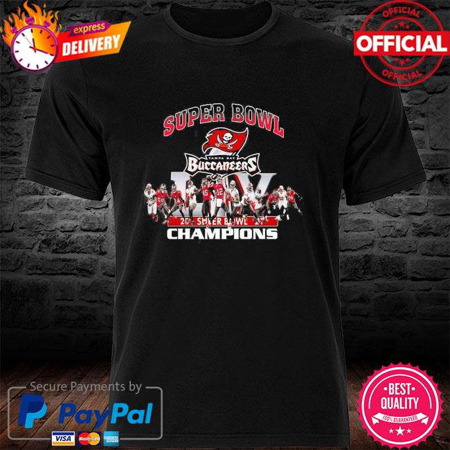 Tampa Bay Buccaneers Super Bowl Champions 2021 T-Shirt, hoodie, sweater,  long sleeve and tank top