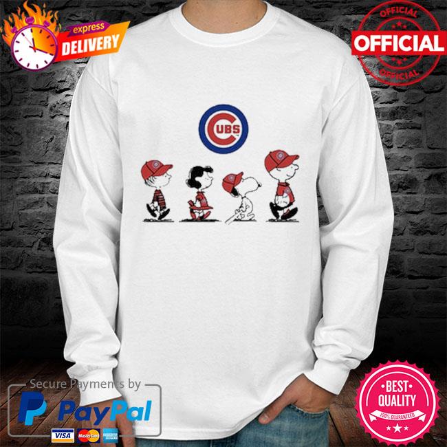 Peanuts characters Chicago Cubs shirt, hoodie, sweater and v-neck