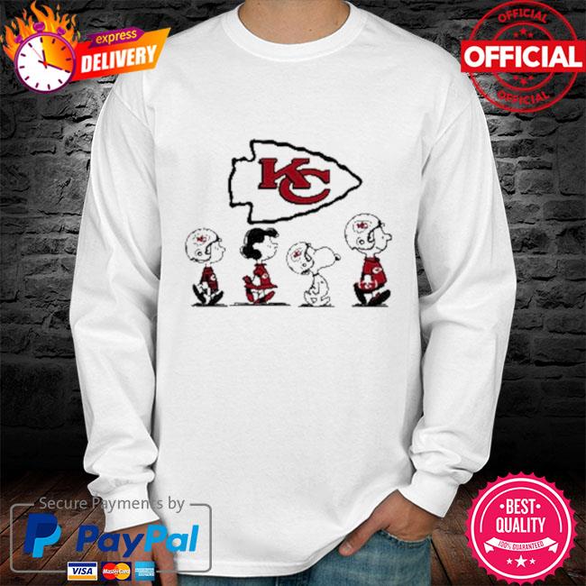 Official Snoopy And Charlie Playing Kansas City Chiefs Shirt, hoodie, tank  top, sweater and long sleeve t-shirt