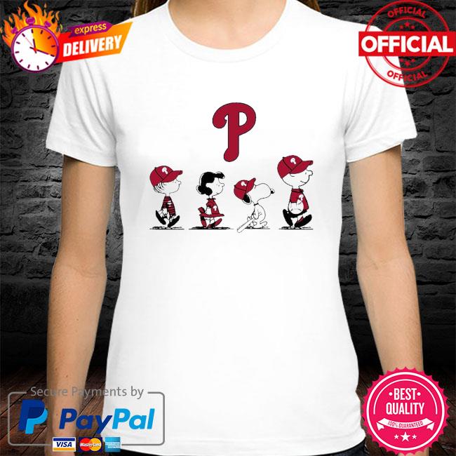 Snoopy And Friends Walking Philadelphia Phillies Shirt - High