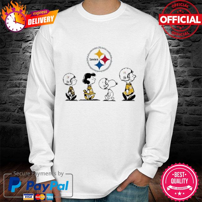 Charlie Brown and Snoopy and Woodstock Pittsburgh Steelers