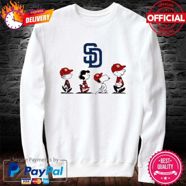 Peanuts Charlie Brown And Snoopy Playing Baseball San Diego Padres T-shirt,  hoodie, sweater, long sleeve and tank top