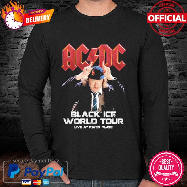 AC DC black world tour live at river plate shirt, long sleeve and tank