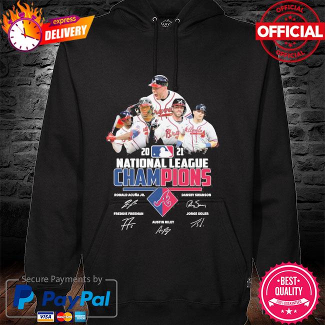 Atlanta Braves 2021 National League Champions shirt, hoodie