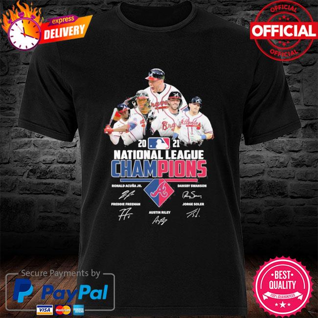 Atlanta Braves 2021 National League Champions shirt, hoodie