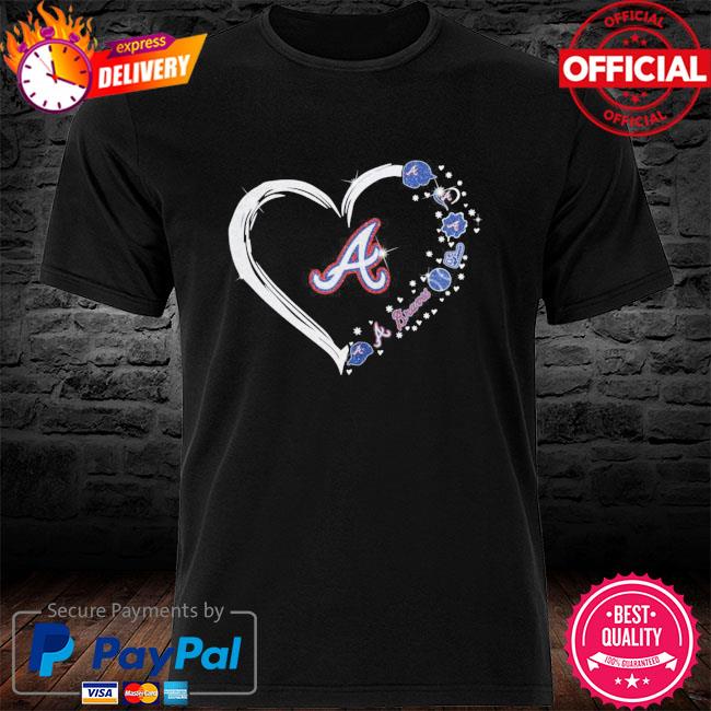 Heartbeat Atlanta Falcons And Atlanta Braves shirt, hoodie, sweater, long  sleeve and tank top