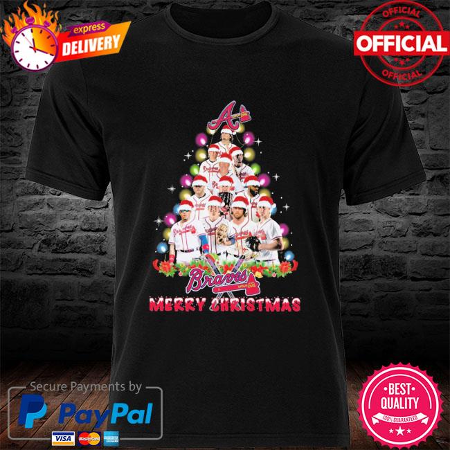 Atlanta Braves Christmas Tree Merry Christmas Shirt, hoodie, sweater, long  sleeve and tank top