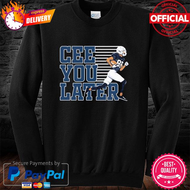 Ceedee Lamb Cee You Later Shirt, hoodie, sweater, long sleeve and