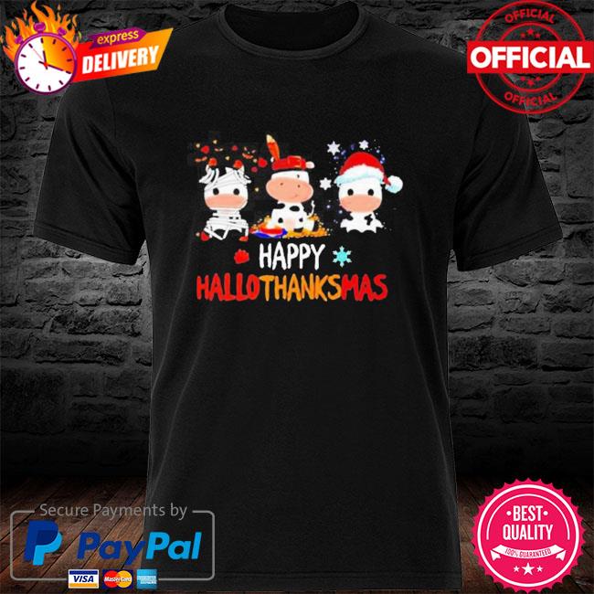 Texas Rangers Happy Hallothanksmas Shirt - Danmerch