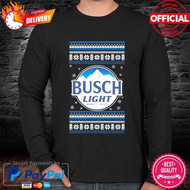 busch light sweater