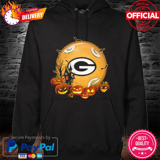 Green Bay Packers logo Moon Pumpkin Halloween shirt, hoodie