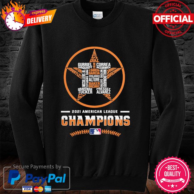 Houston Astros American League Champions 2021 World Series Shirt, hoodie,  sweater, long sleeve and tank top