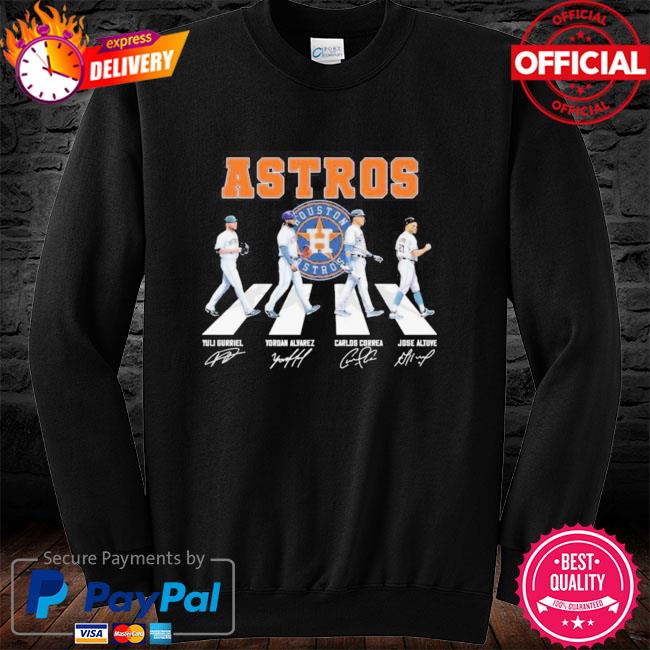 Houston Astros Gurriel Alvarez Correa Altuve abbey road signatures