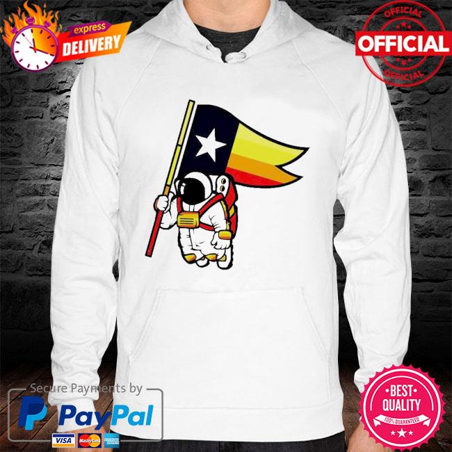 Houston champ Texas flag astronaut space city logo Shirt, hoodie, sweater,  long sleeve and tank top