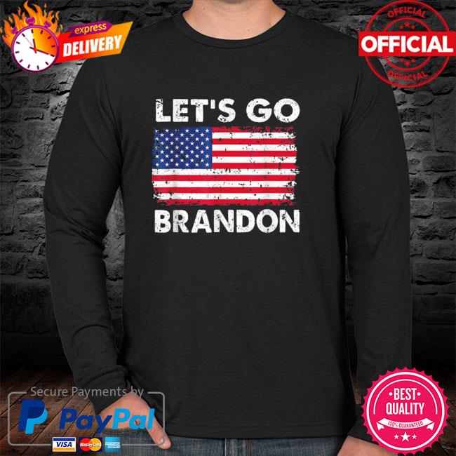 Lets Go Brandon American Flag Shirt