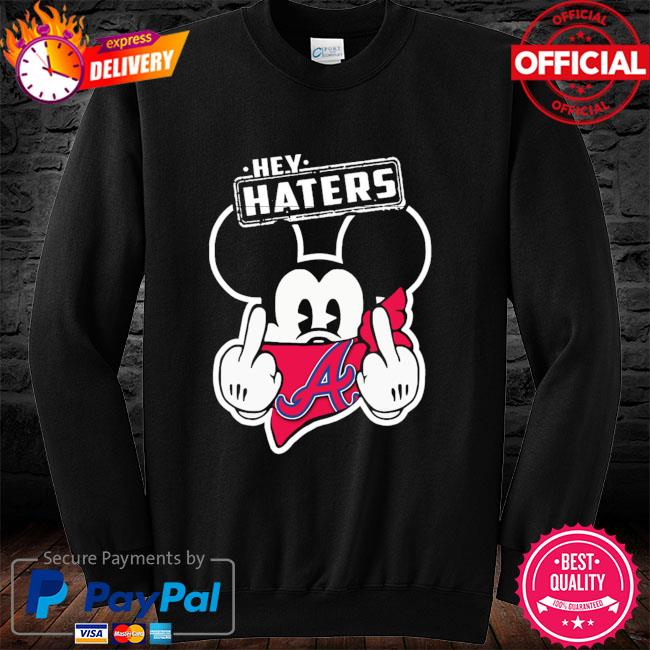 Atlanta Braves Mickey Mouse sweater - LIMITED EDITION