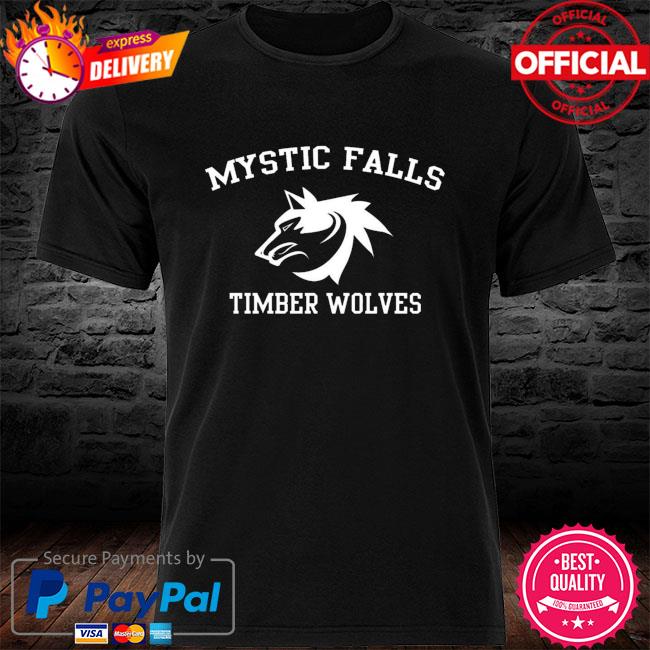 Mystic falls hot sale timberwolves shirt