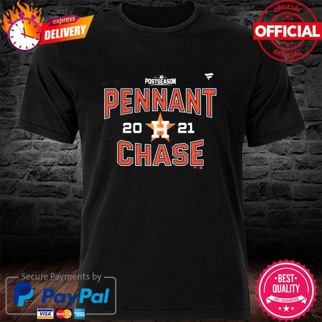 Official houston astros - pennant chase 2021 mlb postseason shirt