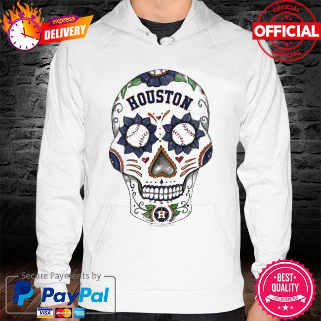 Sugar skull houston astros dia de los astros shirt, hoodie, sweater and  long sleeve