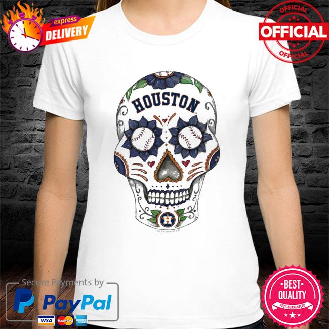 Houston Astros Sugar Skull Dia De Los Astros shirt, hoodie, longsleeve,  sweatshirt, v-neck tee
