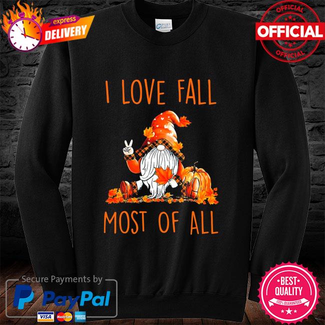 Gnome just a girl who loves fall and Louisville Cardinals shirt, hoodie,  sweater, long sleeve and tank top