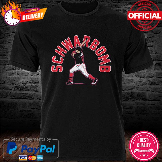 OneRockin Kyle Schwarber schwarbomb Boston Shirt