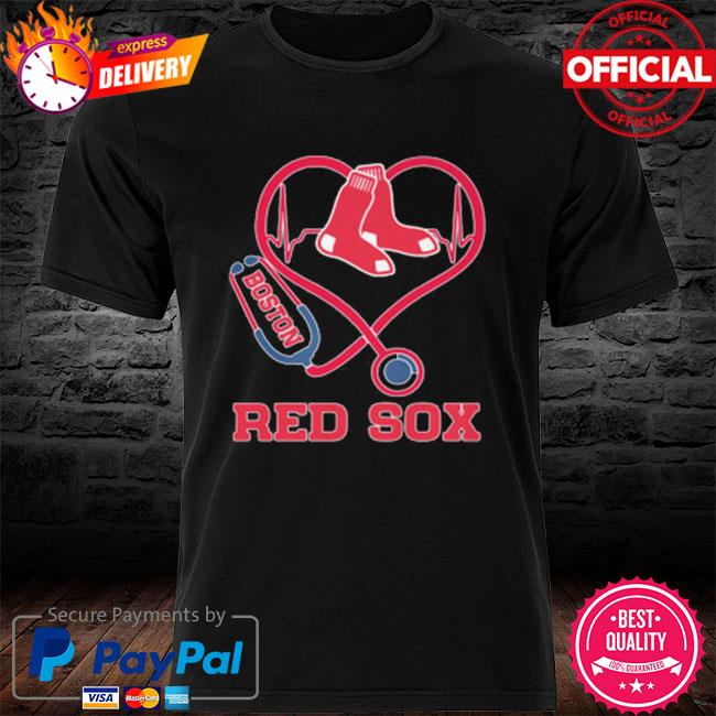 Official Nurse Boston Red Sox Baseball Stethoscope Heartbeat T-Shirt,  hoodie, sweater, long sleeve and tank top