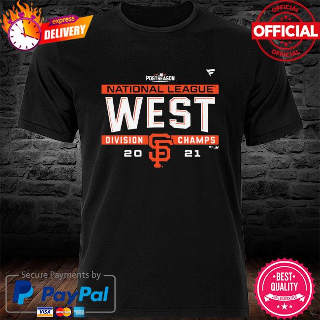 sf giants nl west champions shirt