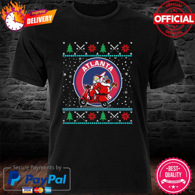 Atlanta Braves Baseball Custom Ugly Christmas Sweater - EmonShop - Tagotee