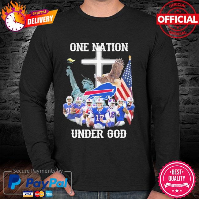 Buffalo Bills One Nation Under God Buffalo Bills Unisex T-Shirt