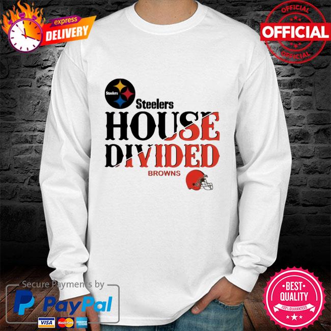 Pittsburgh Steelers Vs Cleveland Browns House Divided Shirt