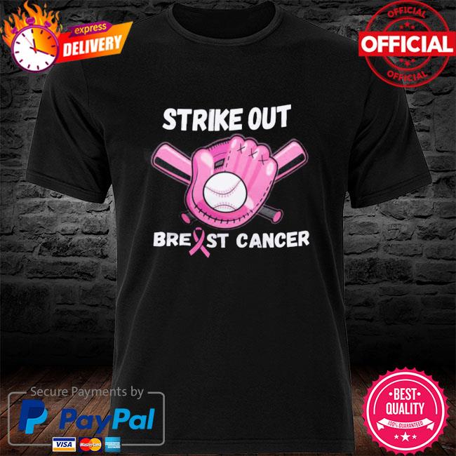 Breast Cancer Baseball T-Shirts for Sale