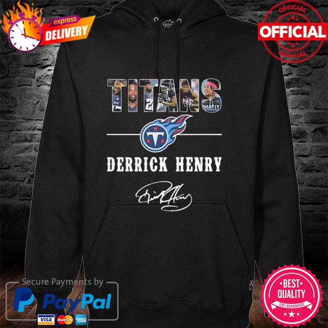 Official Tennessee Titans derrick henry signature T-shirt, hoodie, tank  top, sweater and long sleeve t-shirt