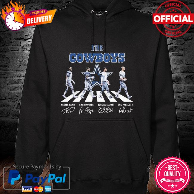 The Dallas Cowboys ezekiel elliott dak prescott amarI cooper ceedee lamb  signature T-shirt, hoodie, sweater, long sleeve and tank top